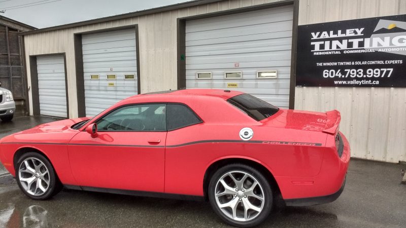 Car rear screen tinting, Chilliwack